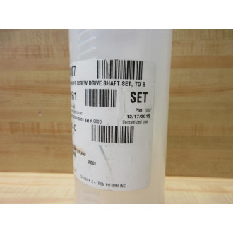 K-Tron 0233-00024 Driver Screw Drive Shaft Set 244107