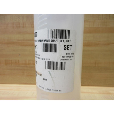 K-Tron 0233-00024 Driver Screw Drive Shaft Set 244107
