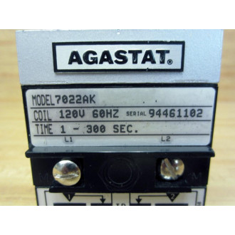 Agastat 7022AK Time Delay Relay - New No Box