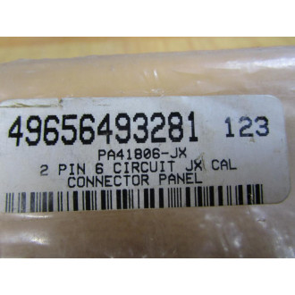 Thermo Electric PA41806-JX Connector Panel PA41806JX - Used