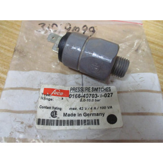 Suco 0166-40703-1-027 Pressure Switch 0166407031027