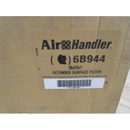 Air Handler 6B944 Extended Surface Filter (Pack of 9)