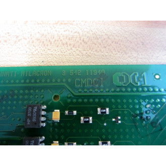 Cincinnati Milacron 3-542-1194A CMDCI Input Board 35421194A WScrew Terminals - Used