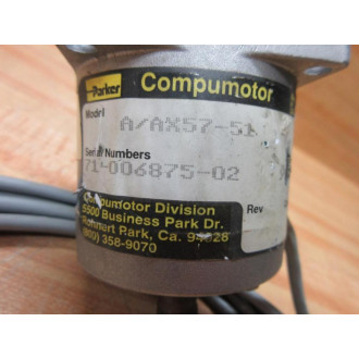 Parker AAX57-51 Compumotor Stepper Motor AAX5751 - Used