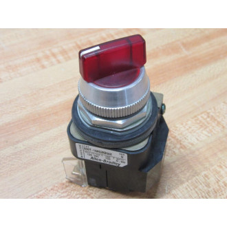 Allen Bradley 800T-16HG2KB6AX Selector Switch Red Knob - Refurbished