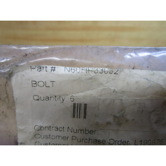 AFS N60HP33052 Bolt B7 (Pack of 6)
