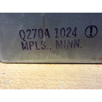 Honeywell Q270A-1024 Wiring Mounting Base Q270A1024 - Used