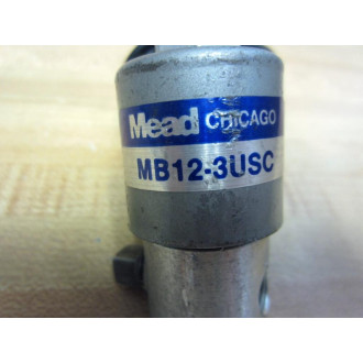 Mead MB12-3USC Solenoid Valve MB123USC - Used