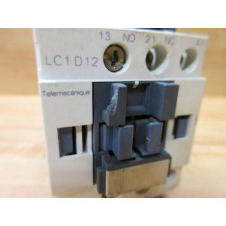 Telemecanique LC1D12-G7 Contactor LC1D12G7 Chipped Housing - Used