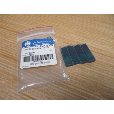 Graphic Controls 01021088 Ink Cartridge 81-04-0014-04 (Pack of 4)