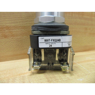 Allen Bradley 800T-FXQ24BA1 PushPull Switch w800T-XA 800T-Blank - New No Box
