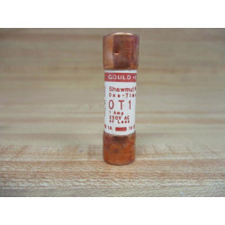 Gould Shawmut Ferraz Trionic OT1 One-Time 1A Fuse 0T1 (Pack of 10)