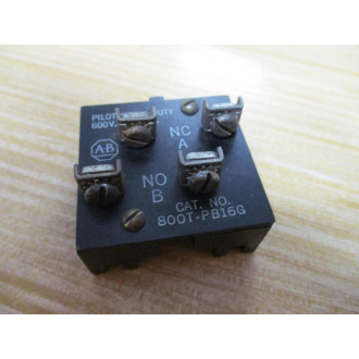 Allen Bradley 800T-PB16G Green Push Button Contact (Pack of 2) - Used