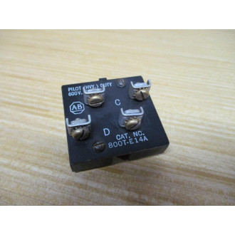 Allen Bradley 800T-E14A Contact Block 800TE14A (Pack of 2) - Used