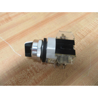 Allen Bradley 800T-J2KA1B 3-Pos. Selector Switch 800TJ2KA1B W(2) 800T-XA