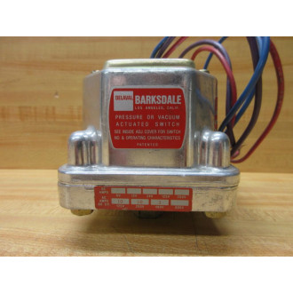 Barksdale D1H-H18SS Pressure Switch D1HH18SS - Used