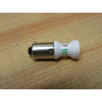 Automation Direct ECX1922-2 Green LED Bulb ECX19222 (Pack of 2) - New No Box