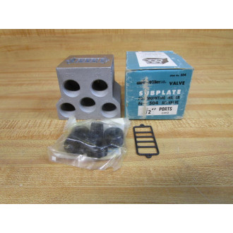 Miller Fluid Power 503 Valve Subplate