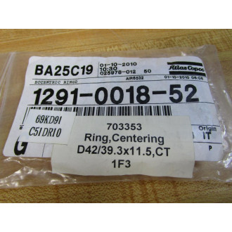 Atlas Copco 1291-0018-52 Eccentric Ring BA25C19 (Pack of 7)