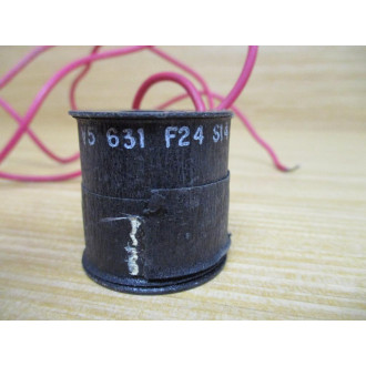 Skinner V5 631 F24 S14 Solenoid Coil V5631F24 - Used