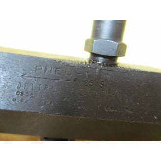 Deltrol Controls F 25 S Flow Control Valve (Pack of 3) - Used