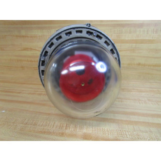 Federal Signal 27XST-120RSC Strobe Warning Light 27XST120RSC Chipped - Used