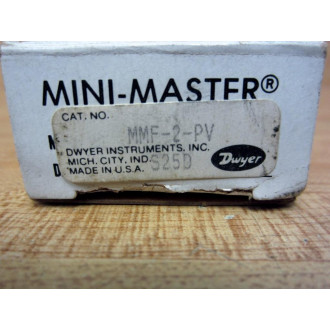 Dwyer MMF-2-PV Mini-Master Flowmeter MMF2PV