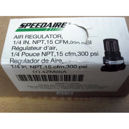 Speedaire 4ZM08A Air Regulator