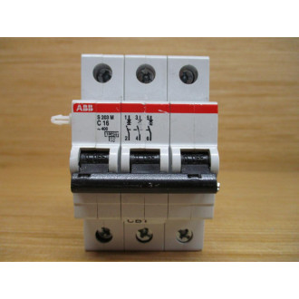 ABB S203M-C16 16A Circuit Breaker S203MC16 - Used