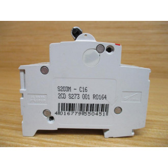 ABB S203M-C16 16A Circuit Breaker S203MC16 - Used