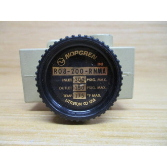 Norgren R08-200-RNMA Regulator R08200RNMA Tan, WO Knob - New No Box