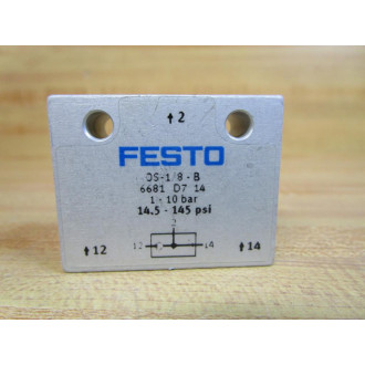 Festo OS-18B 6681 Valve OS18B