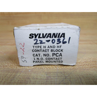 Sylvania PCA Contact Block