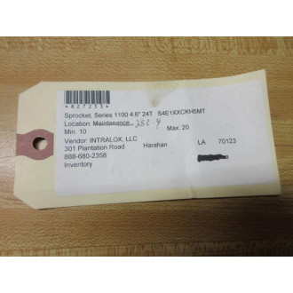 Intralox S4E1XXCKH5MT Sprocket E1CKH5-1 - New No Box
