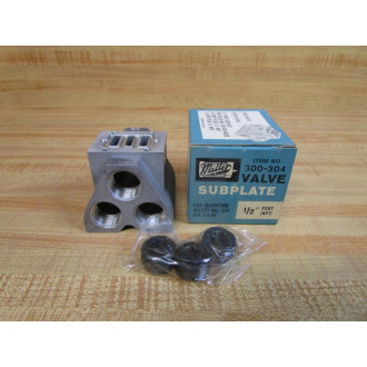Miller Fluid Power 300-304 Valve Subplate 300304