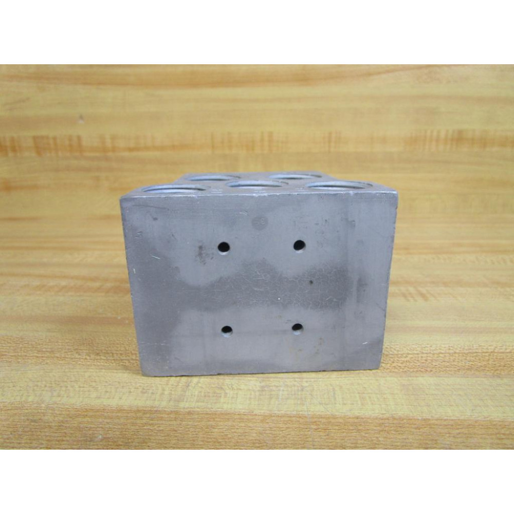 Miller Fluid Power 504 Valve Subplate WOut Pipe Port Plugs