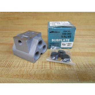 Miller Fluid Power 300-303 Valve Subplate 300303