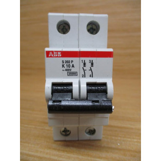 ABB S202P-K10A 10A Circuit Breaker S202P-K10 - Used