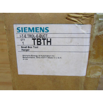 Siemens TBTH Box Tool Hanger Small Box Tool Hanger