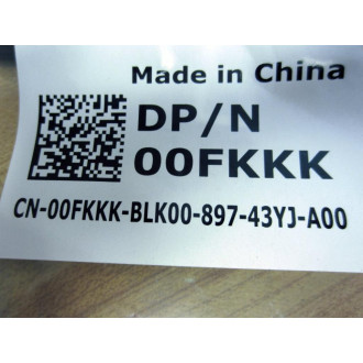 Dell 00FKKK Cable Adapter CN-00FKKK-BLK00-897-43YJ-A00 (Pack of 6)
