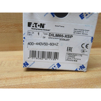 Eaton DILM65-XSP Cutler Hammer Coil DILM65XSP