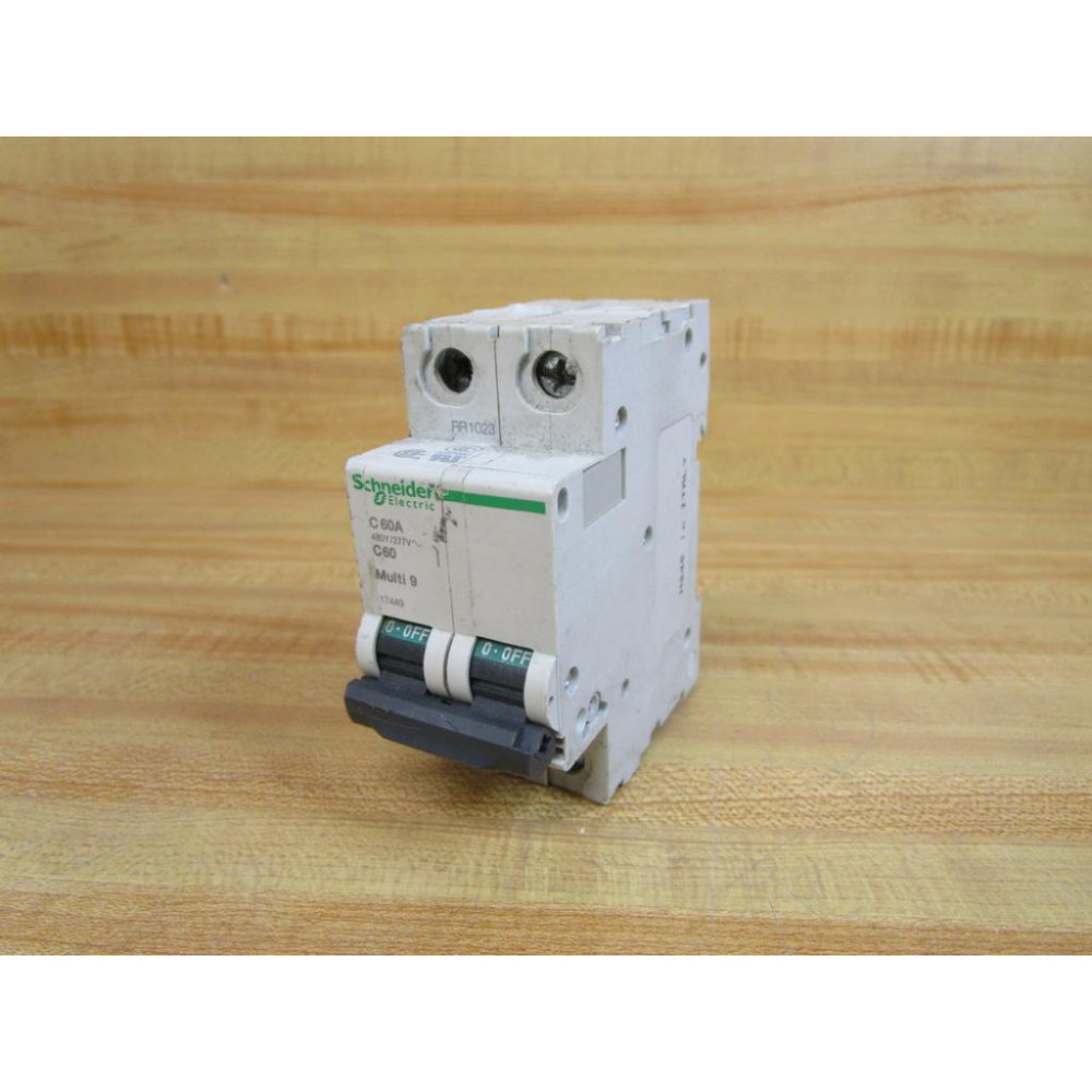 Schneider 17449 Square D 60A Breaker Merlin Gerin MG17449 - Used