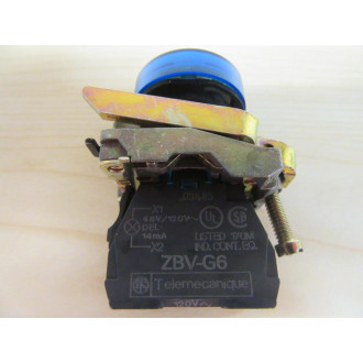 Telemecanique Schneider XB4BVG6 Pilot Light