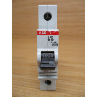 ABB S261-D10 10A Circuit Breaker S261D10 - Used