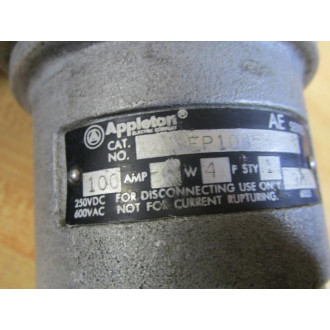 Appleton AEP10453 Emerson Plug - Used