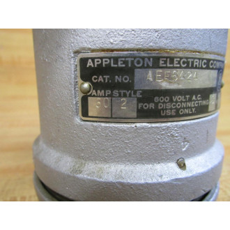 Appleton AEE6424 Emerson Receptacle - Used