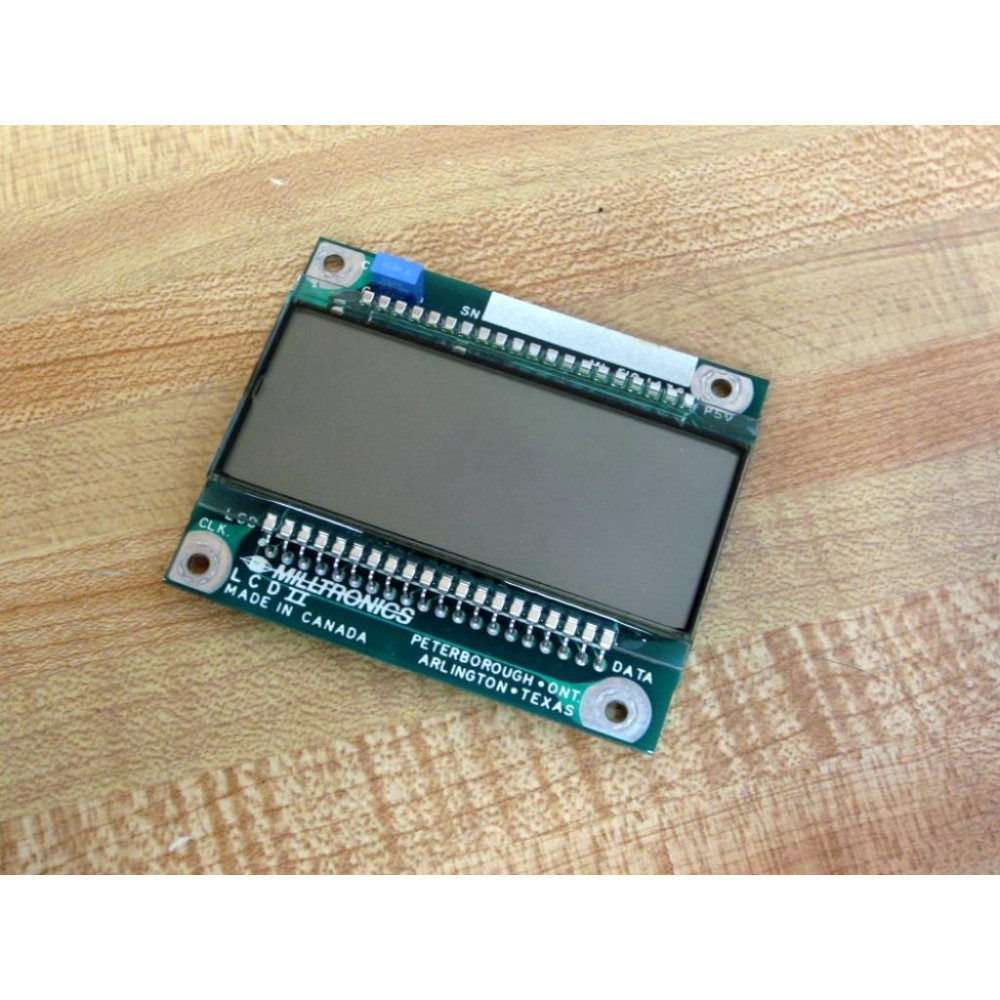 Milltronics ML5101438 LCD II Display Board 10C1257-2 - Used