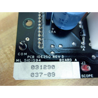 Milltronics 10E250 Airanger-DPL Board A ML5101594 PCB Rev.3 10E250-3 - Used