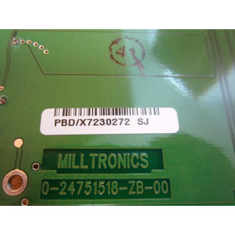 Milltronics 24751518-00 LCD Display Board 2475151800 - Used