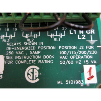Milltronics 24751290 Multiranger Plus Board 10E257 - Used